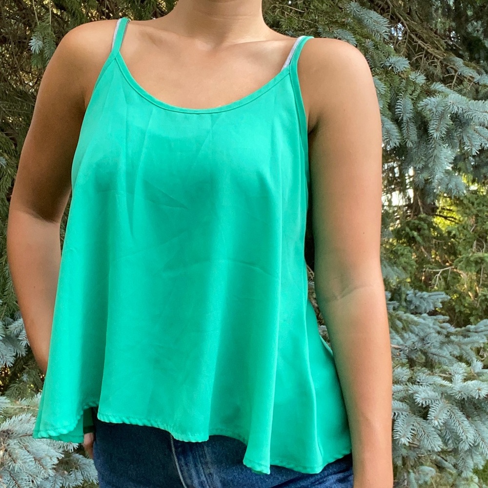 Vintage Green Top